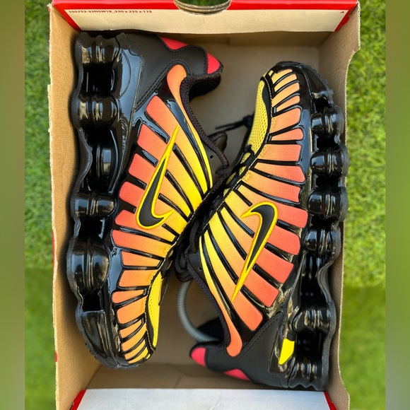 Nike Shox TL Sunrise Men's Authentic Running Shoes Brand New Size 9,5 Sneakers - Picture 2 of 7